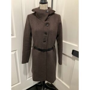 SOIA & KYO HEAVY WOOL BLEND COAT
